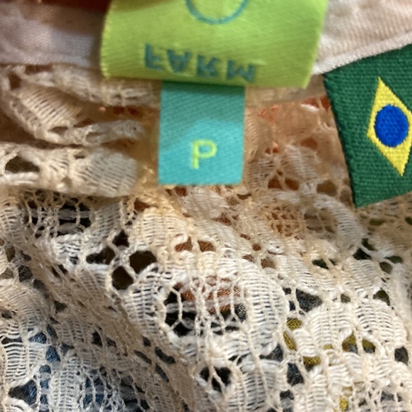 Farm ROSEBLUSH LACE MINI DRESS - Picture 9 of 12